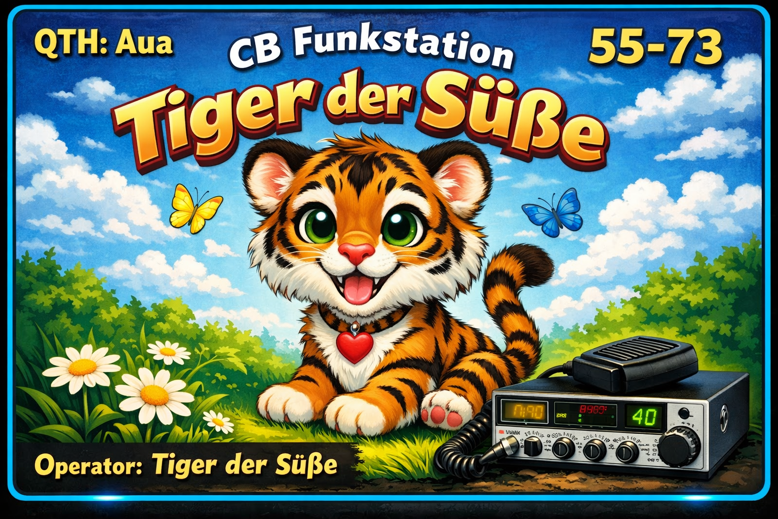 Ich, der süsse Tiger